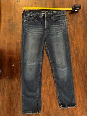 Calvin Klein women's Indigo Slim Jeans, very stretchy, size 10